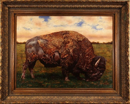 Home on the Range, 36” x 48,” oil on canvas, c. 1900